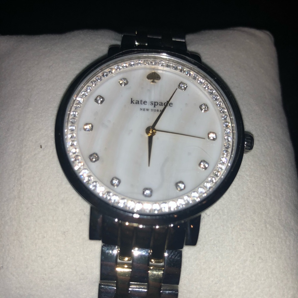 Kate Spade Monterey Silver Watch